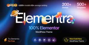 Elementra - 100% Elementor WordPress Theme v2.0.2