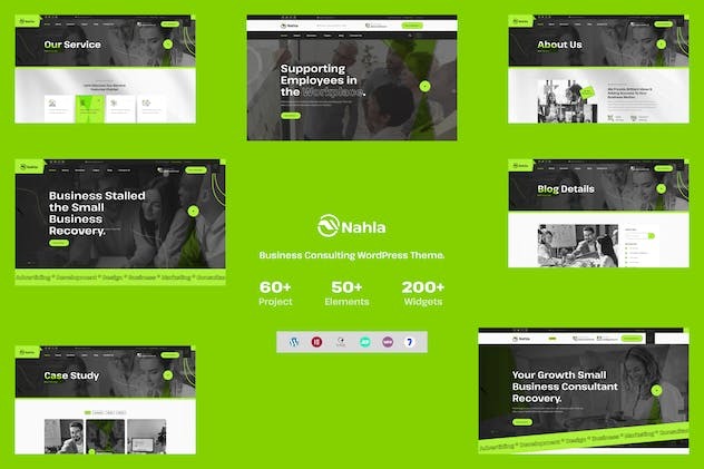 Nahla – Business Consulting WordPress Theme v1.0.5